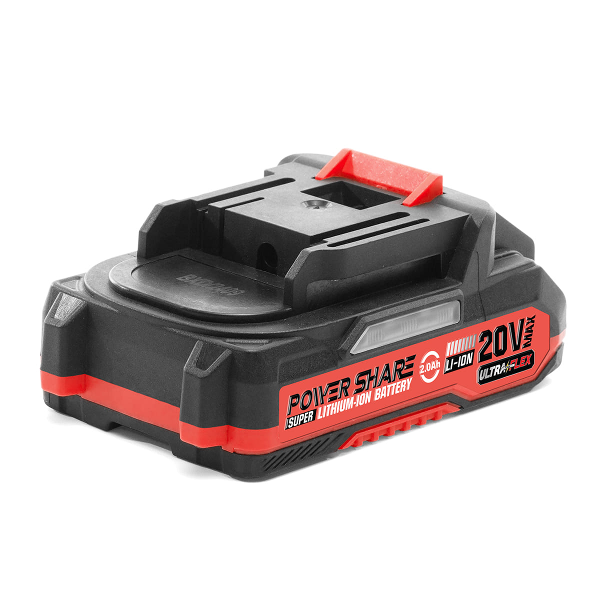 แบตเตอรี่ DELTON ULTRAFLEX สีแดง-ดำ 20V 2AH_2